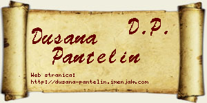 Dušana Pantelin vizit kartica